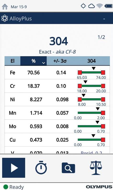 儀景通（原伊諾斯）XRF分析儀幾秒鐘能測出材料成分